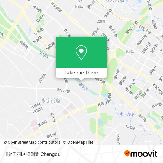 顺江四区-22幢 map