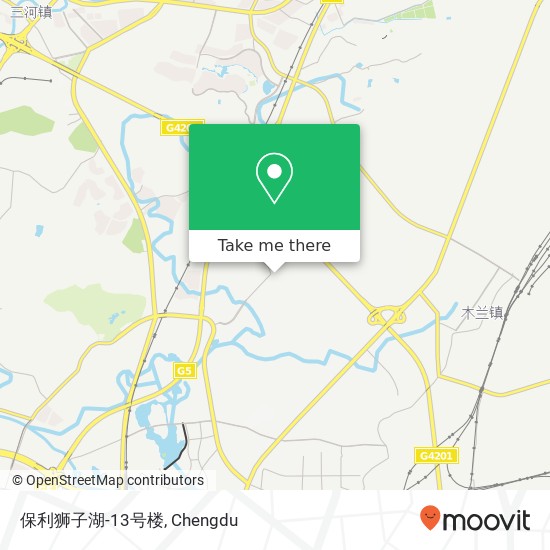 保利狮子湖-13号楼 map