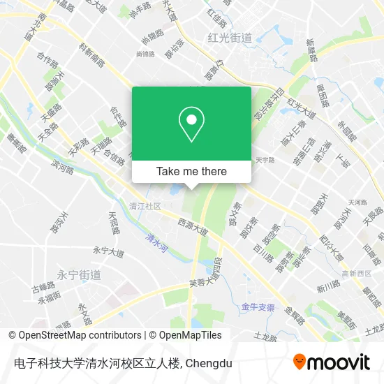 电子科技大学清水河校区立人楼 map