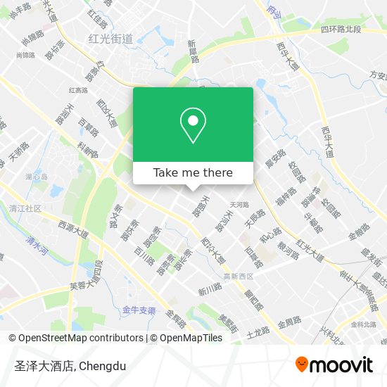 圣泽大酒店 map