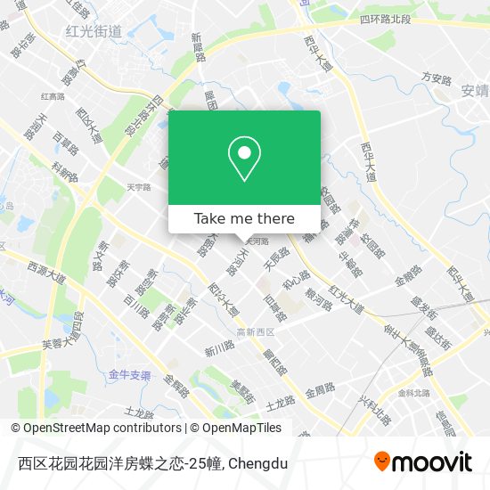 西区花园花园洋房蝶之恋-25幢 map