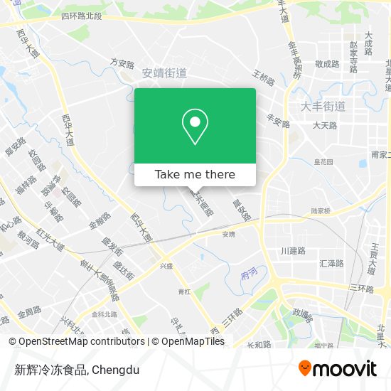 新辉冷冻食品 map