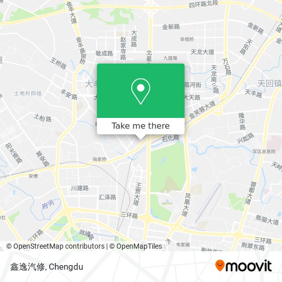 鑫逸汽修 map