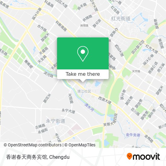 香谢春天商务宾馆 map
