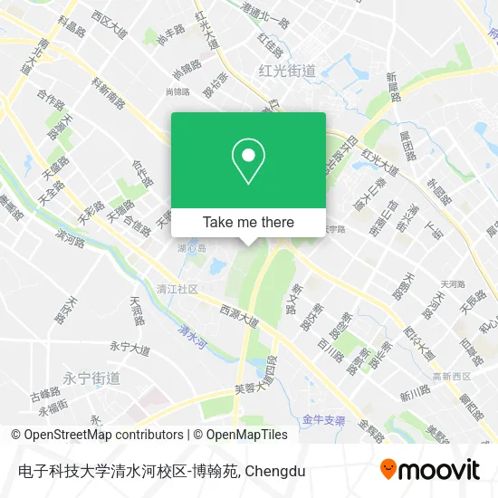 电子科技大学清水河校区-博翰苑 map