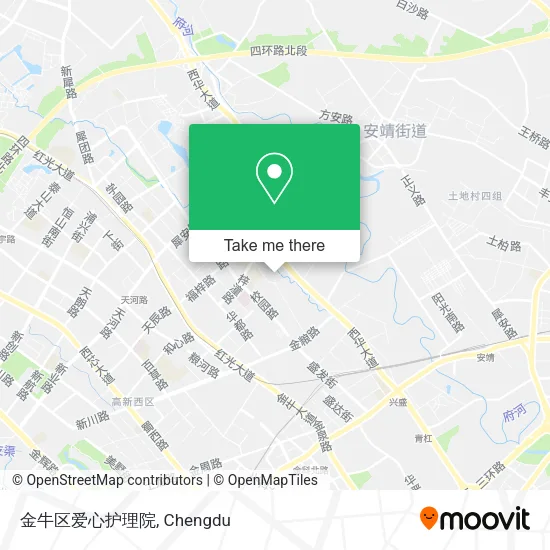 金牛区爱心护理院 map