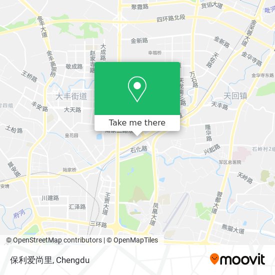 保利爱尚里 map