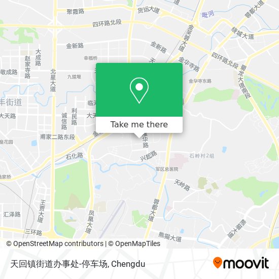 天回镇街道办事处-停车场 map