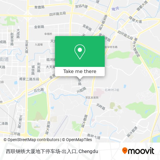 西联钢铁大厦地下停车场-出入口 map
