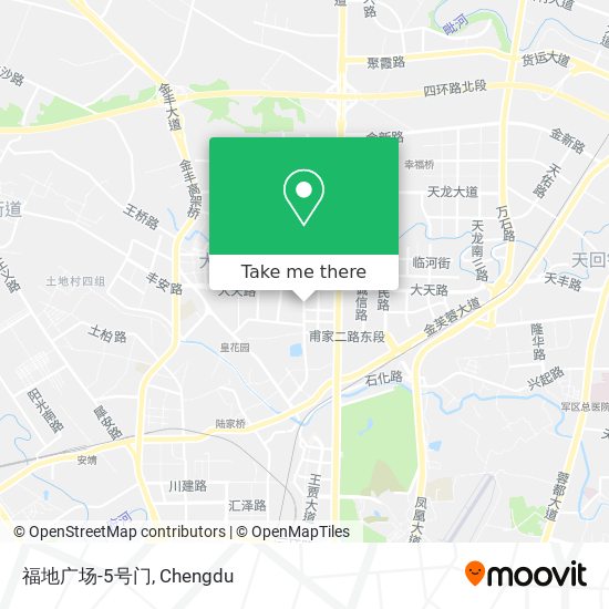 福地广场-5号门 map