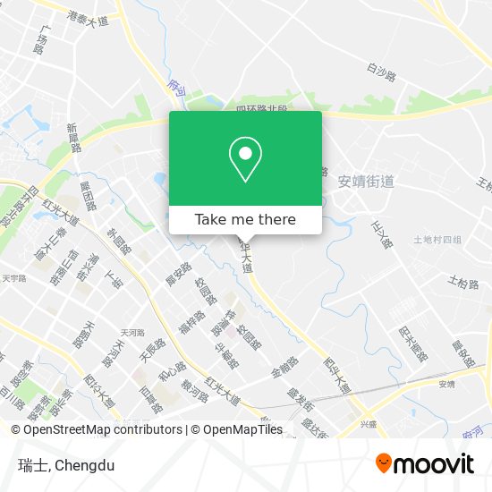 瑞士 map