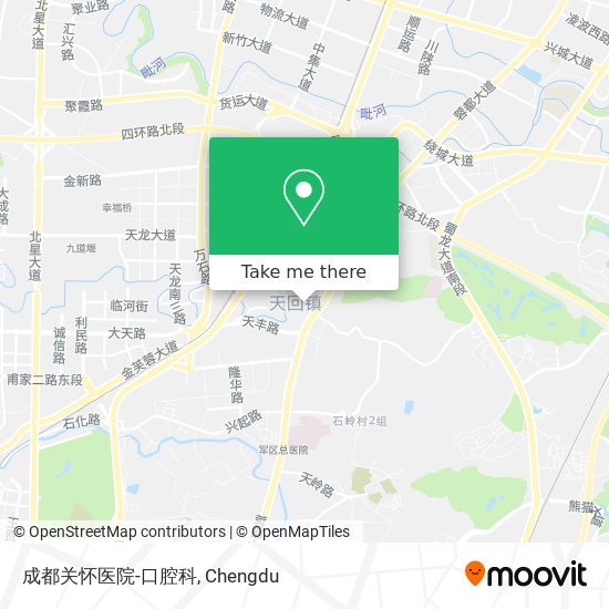 成都关怀医院-口腔科 map