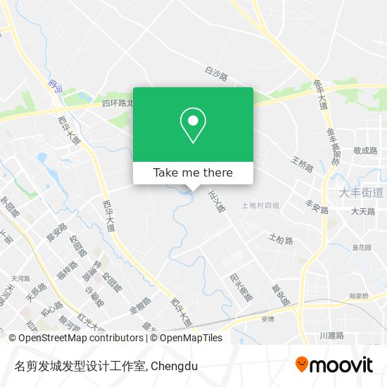 名剪发城发型设计工作室 map