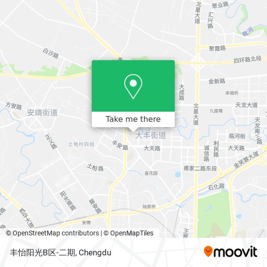 丰怡阳光B区-二期 map