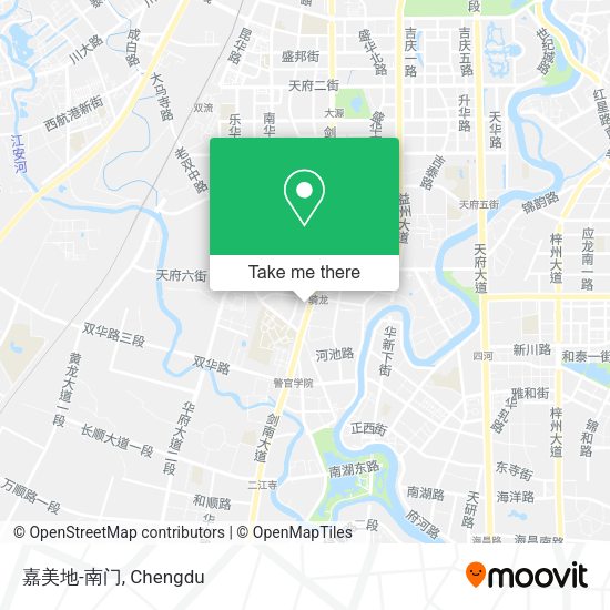 嘉美地-南门 map