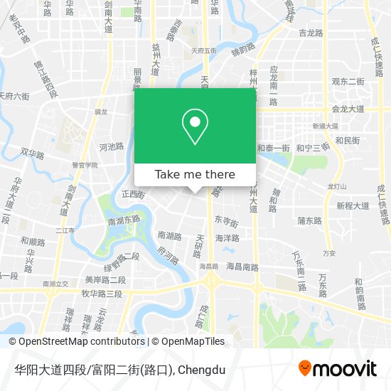 华阳大道四段/富阳二街(路口) map