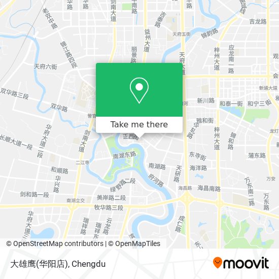 大雄鹰(华阳店) map