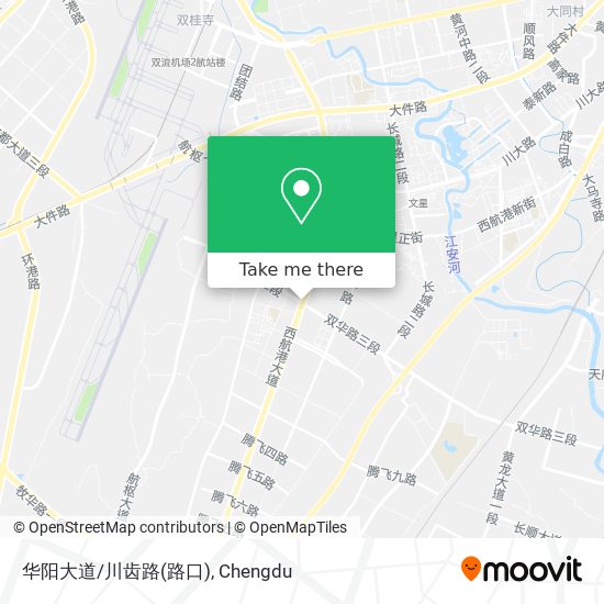 华阳大道/川齿路(路口) map