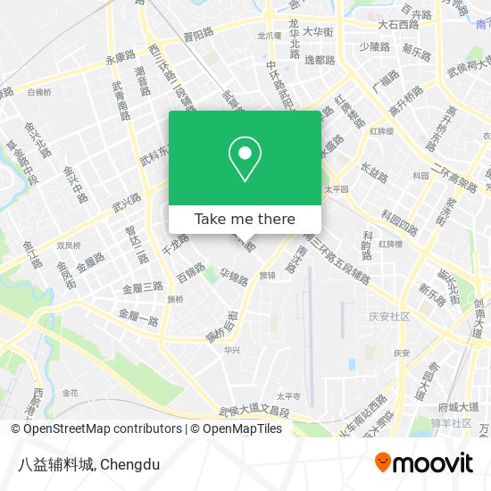八益辅料城 map