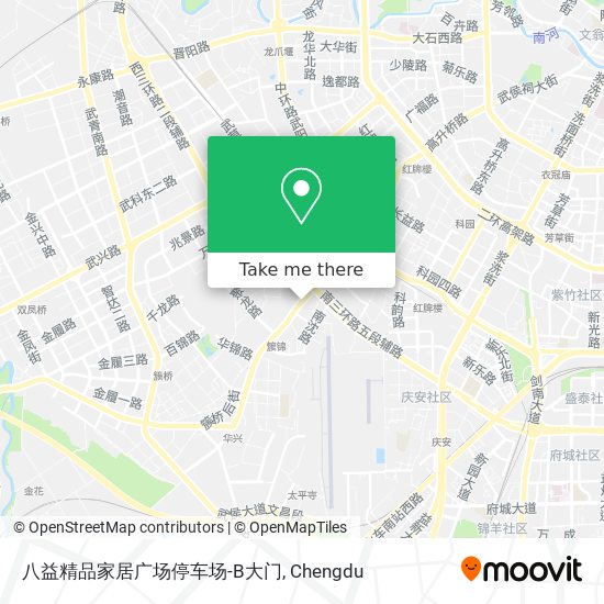 八益精品家居广场停车场-B大门 map