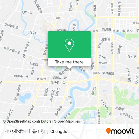 佳兆业·君汇上品-1号门 map