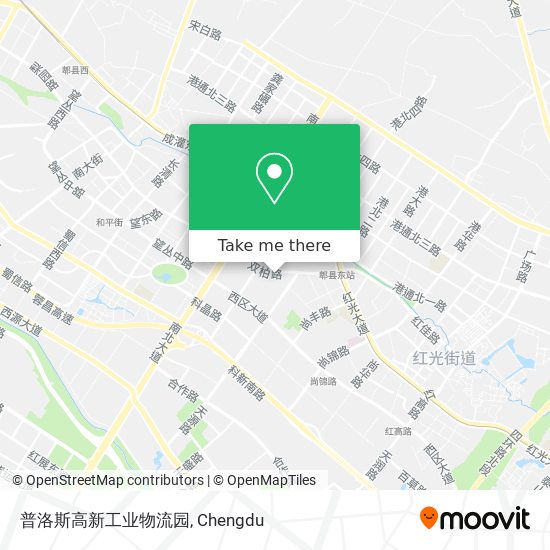 普洛斯高新工业物流园 map