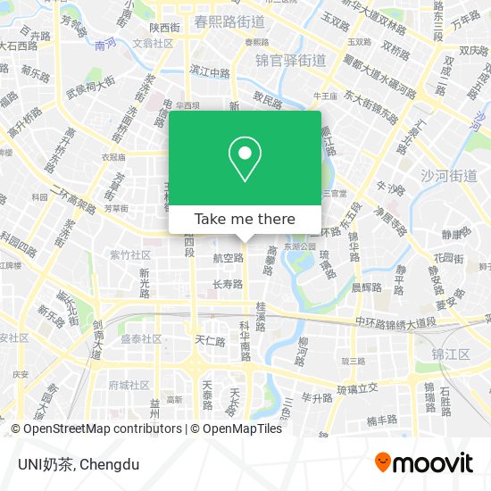UNI奶茶 map