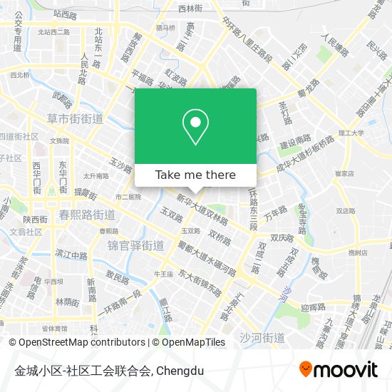 金城小区-社区工会联合会 map