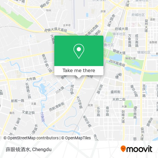 薛眼镜酒水 map