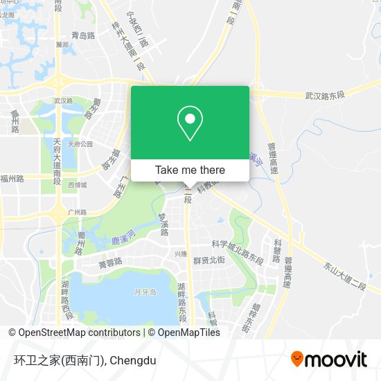 环卫之家(西南门) map