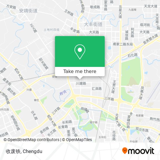 收废铁 map