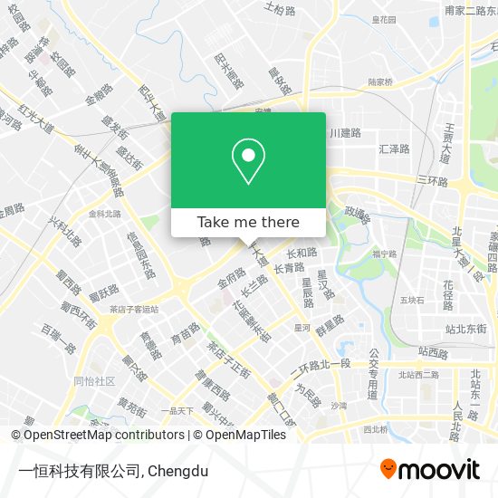 一恒科技有限公司 map