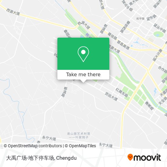 大禹广场-地下停车场 map