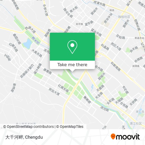 大千河畔 map