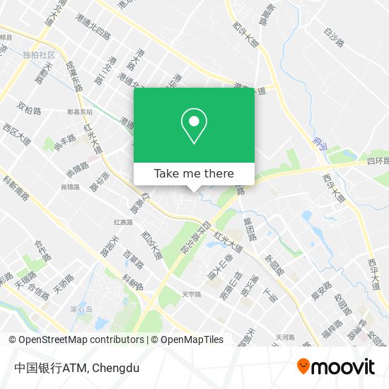 中国银行ATM map