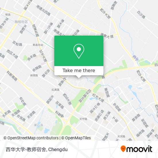 西华大学-教师宿舍 map