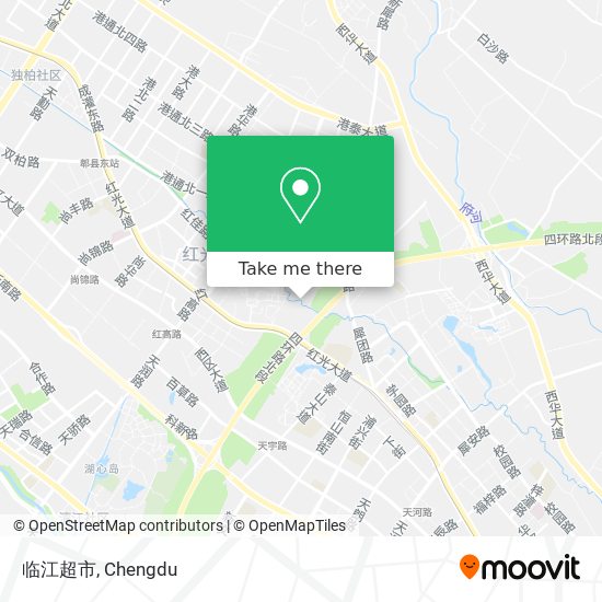 临江超市 map