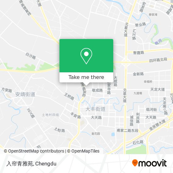 入帘青雅苑 map