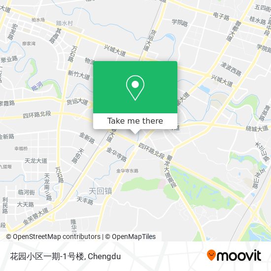 花园小区一期-1号楼 map