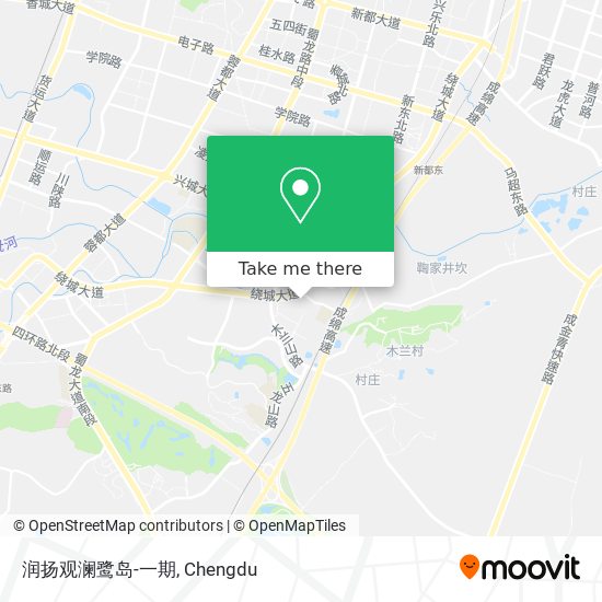 润扬观澜鹭岛-一期 map