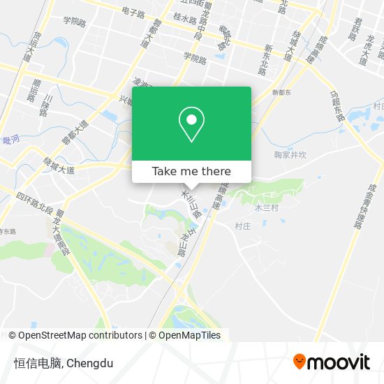 恒信电脑 map