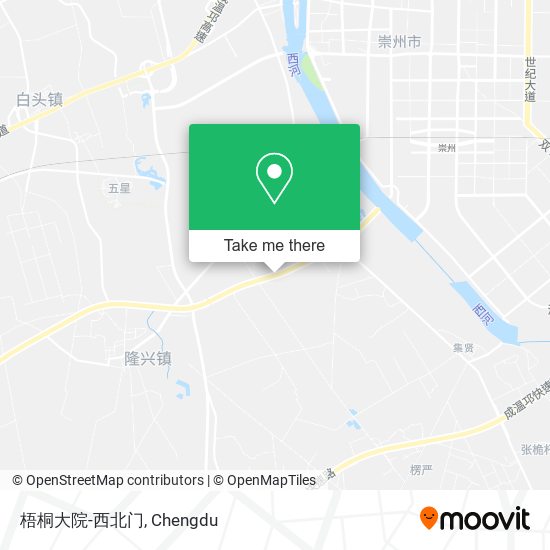 梧桐大院-西北门 map