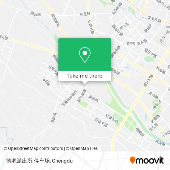 德源派出所-停车场 map