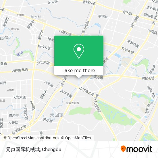 元贞国际机械城 map