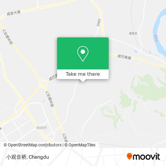 小观音桥 map