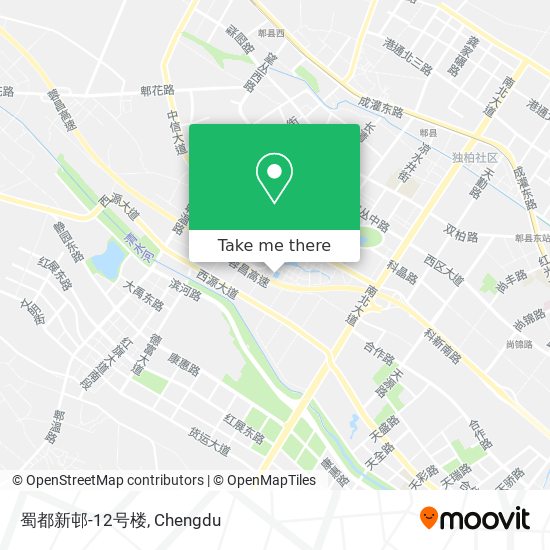 蜀都新邨-12号楼 map