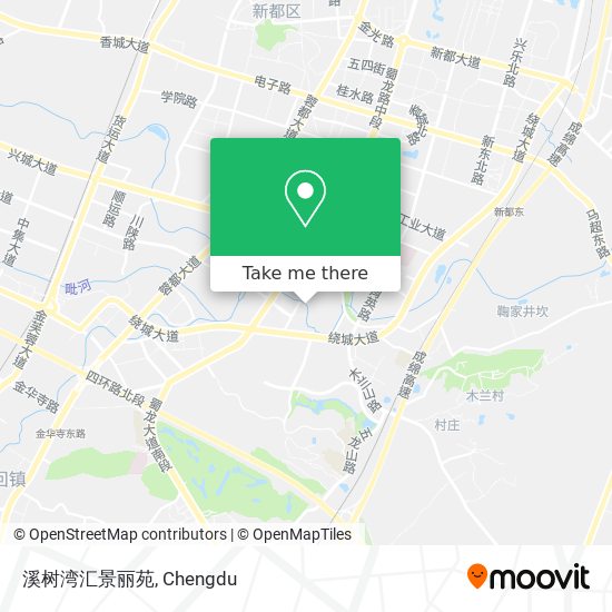 溪树湾汇景丽苑 map