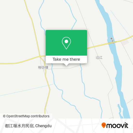 都江堰水月民宿 map