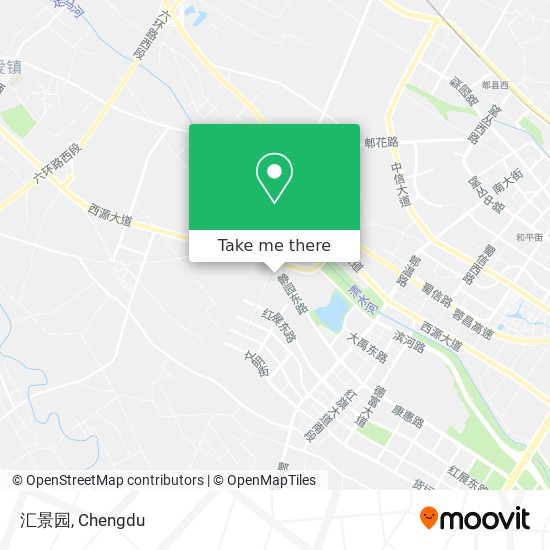 汇景园 map