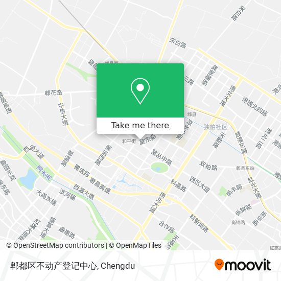 郫都区不动产登记中心 map